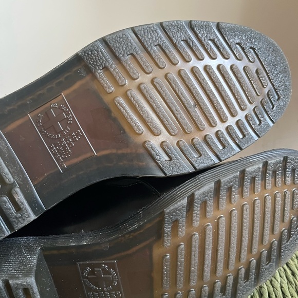 Dr.Martens Rosyna Black Leather Slip-on Shoes - Picture 8 of 15